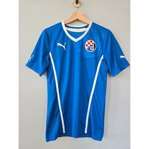 Puma Dinamo Zagreb Home Jersey 2013-14 Blue Football Shirt Men's Small Croatia